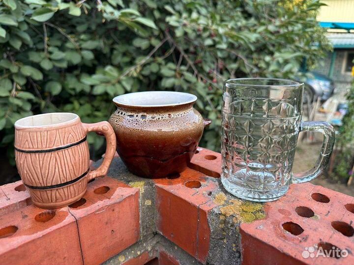 Кружки, горшочек СССР
