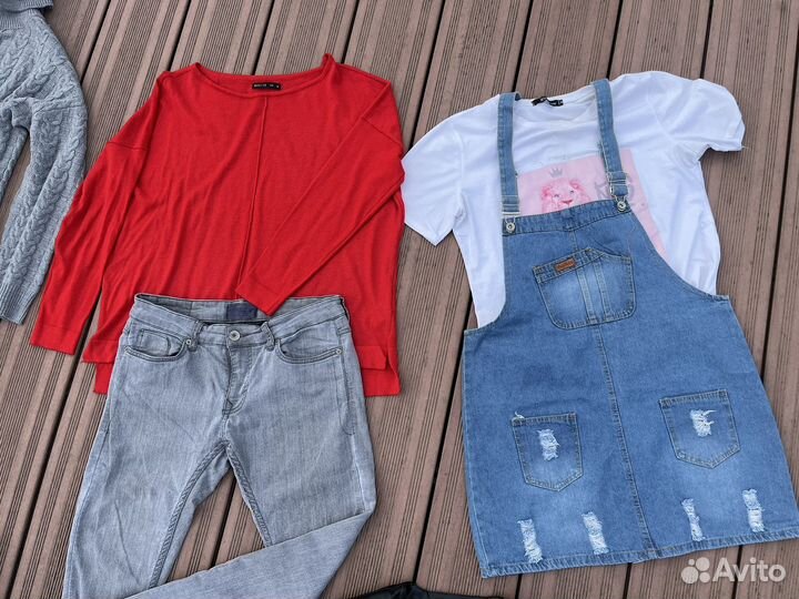 Большой пакет фирменной одежды 48