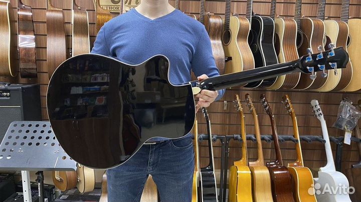 Акустическая гитара Elitaro + Аксессуары