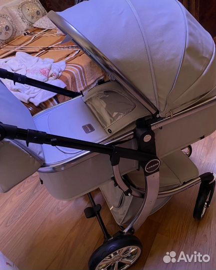 Коляска 3 в 1 с автолюлькой бу