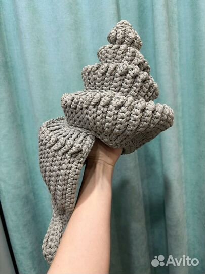 Вязаная ракушка