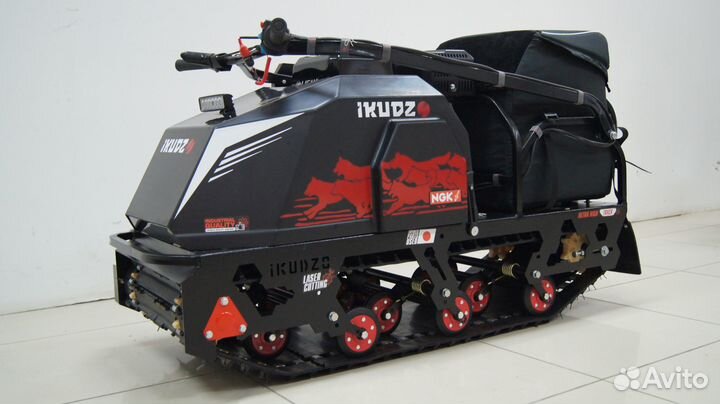 Мотобуксировщик ikudzo 2.0 1450/500 EKR15