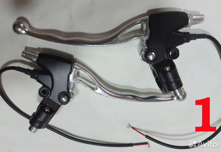 Тормозные ручки с концевиком для E-самоката