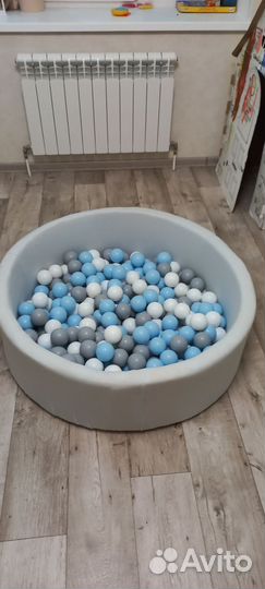 Сухой бассейн с шариками бу