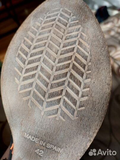 Ботинки замшевые женские 42