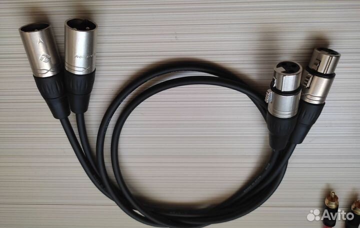 Межблочные балансные Кабели XLR-XLR Canare