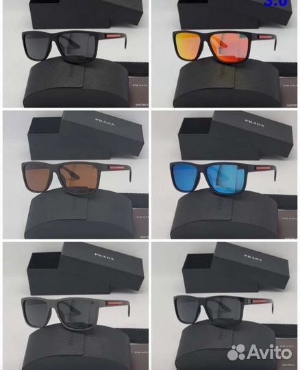 Очки солнцезащитные Prada