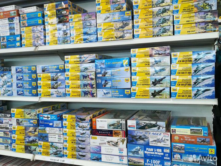 Сборные модели авиации 1/48, 1/72, 1/144