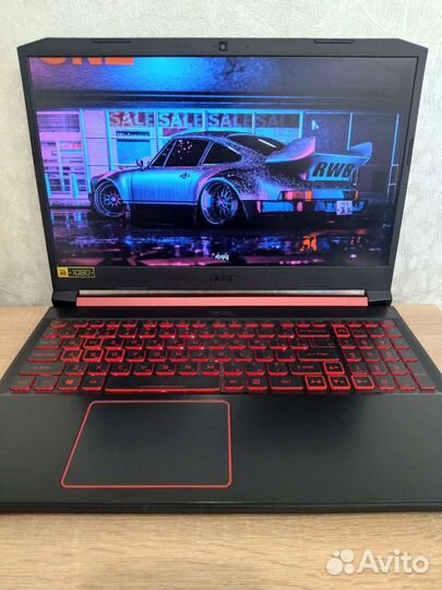 Игровой Acer Nitro Ryzen 5-8 ядер/Nvidia1650/IPS