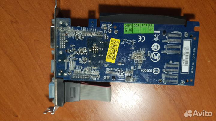 Видеокарта gigabyte GV-N520D3-1GI GeForce GT 520
