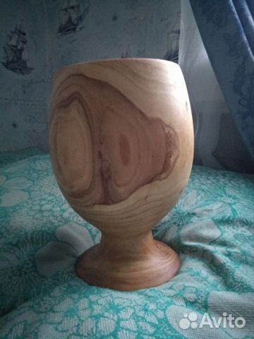 Кубок, ваза деревянная