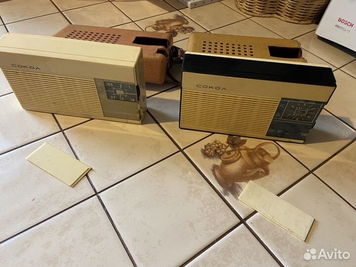 Два радиоприёмник сокол 60е годы