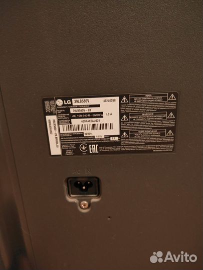 Телевизор lg SMART tv 39