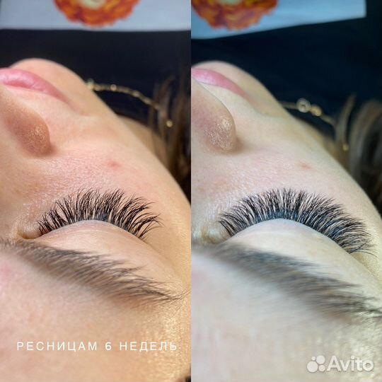 Наращивание ресниц в студии