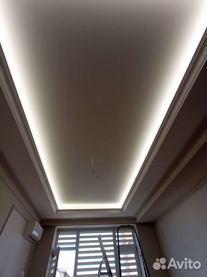 Установка светодиодной ленты. Подсветка интерьера