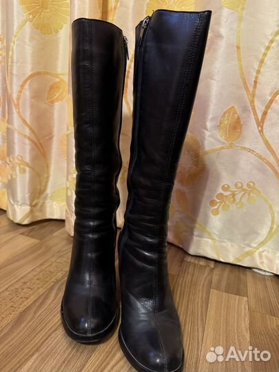 Сапоги зимние женские натуральная кожа