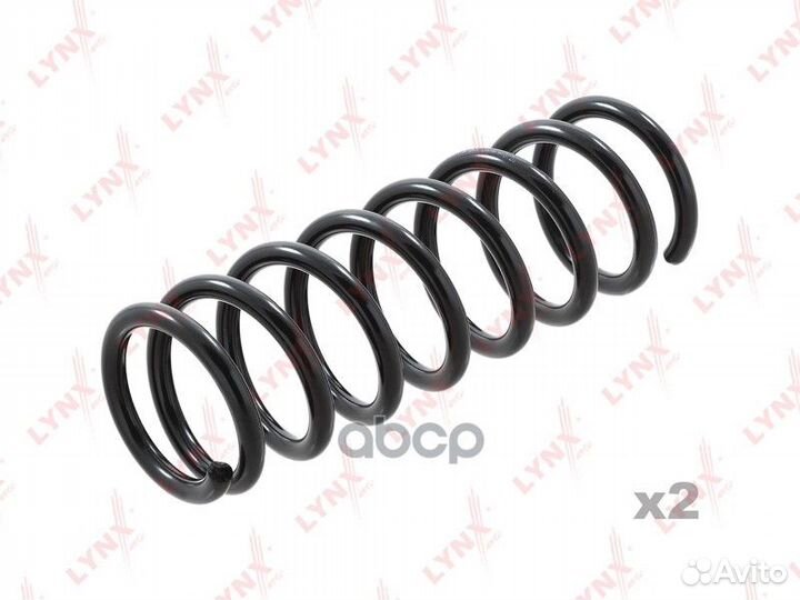 Пружина подвески задняя зад прав/лев SC-265