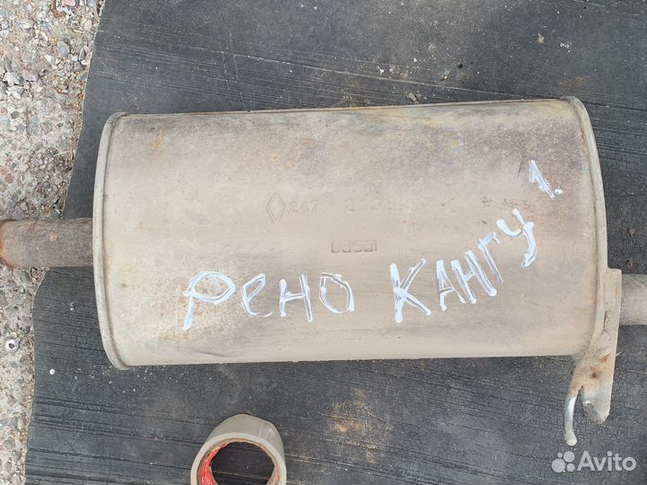 Глушитель renault kangoo 1