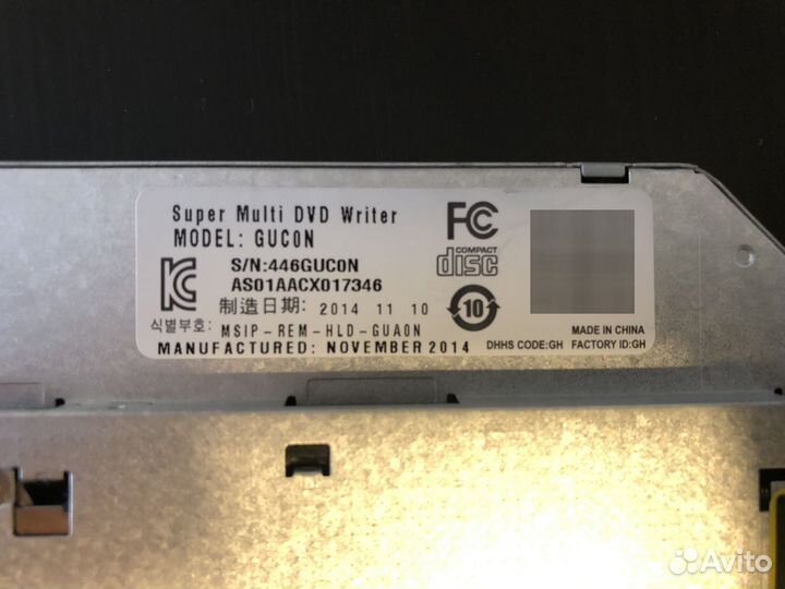 DVD привод для ноутбука