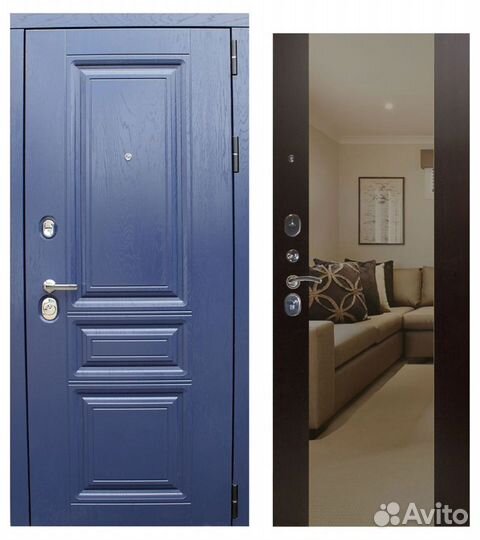 Входная дверь Зеркалом