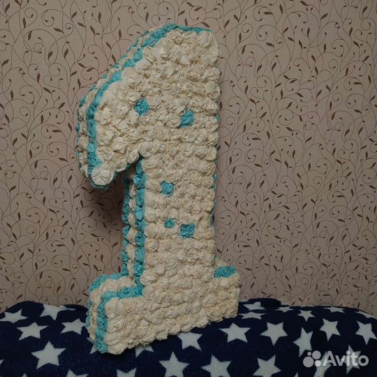 Цифра 1 на годик