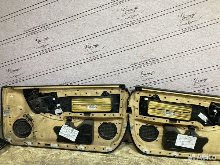 Дверные карты Mercedes 209