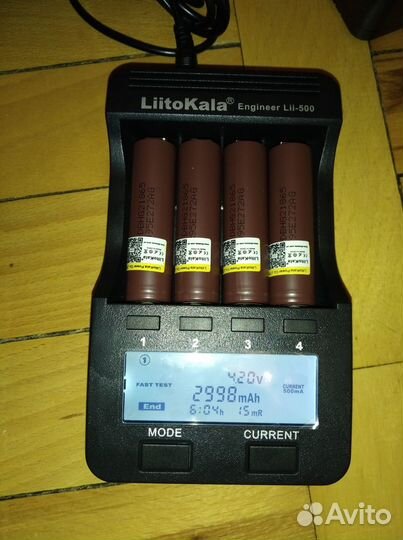 Аккумуляторы 18650 LiitoKala 3000мАч высокотоковые