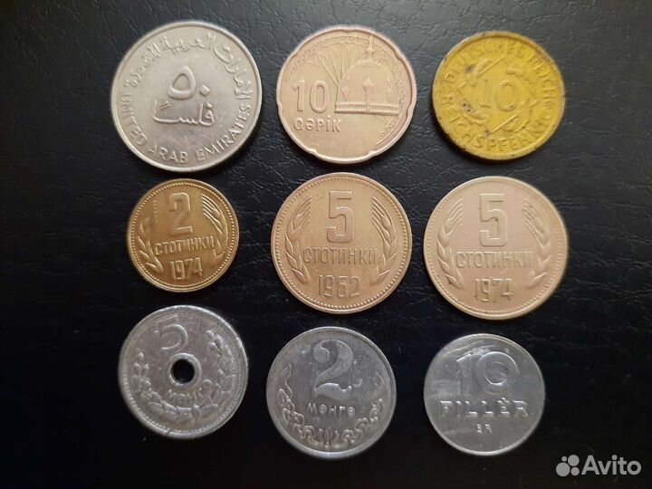 Монеты разных стран