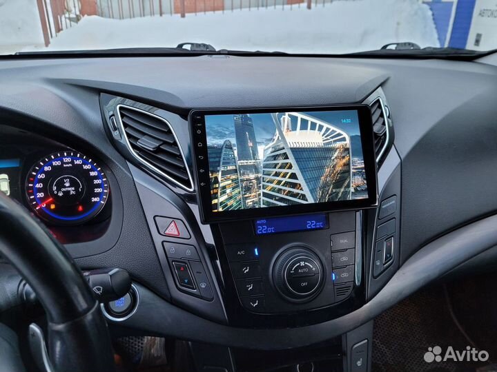 Android магнитола 9 дюймов Hyundai I40, есть Teyes
