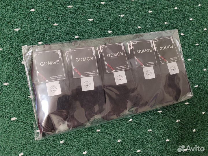 Носки средней длины хлопковые - 10 пар