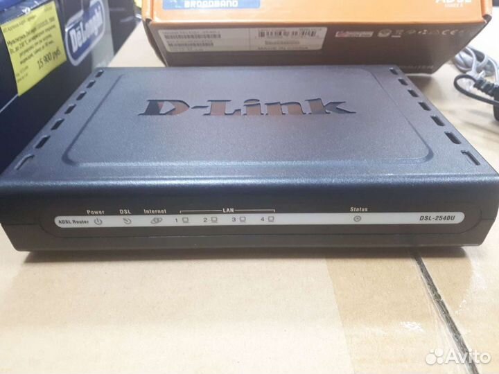 Маршрутизатор D-link DSL-2540U