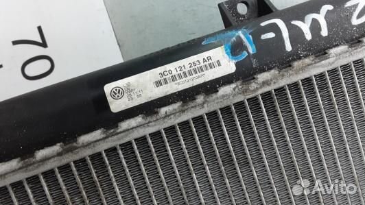 Радиатор системы охлаждения volkswagen passat B7