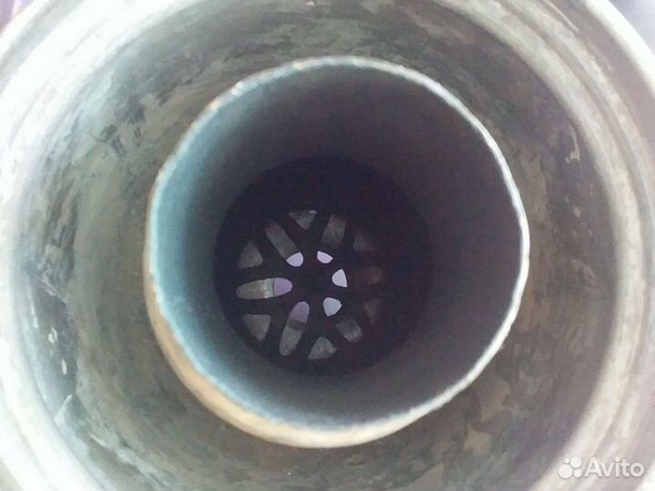 Самовар на дровах медный