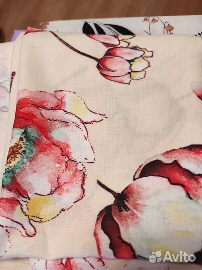 Отрез ткани штапель