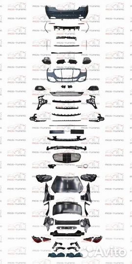 Комплект переделки Mercedes w221 в w223