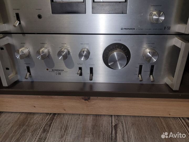 Усилитель pioneer C 1500,M 1500