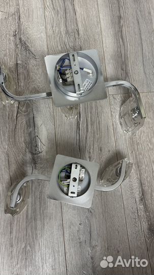 Люстра комплект 2 шт для коридора, дачи