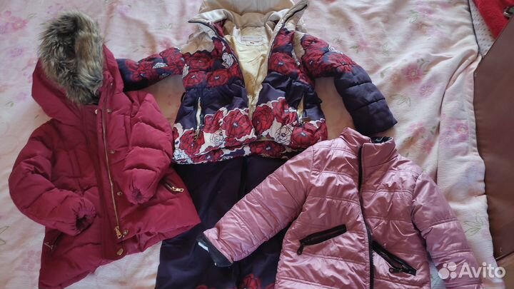 Детские вещи пакетом на девочку 98 104