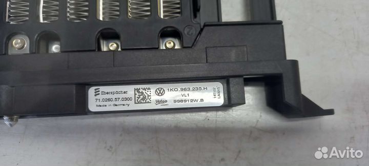 Радиатор печки электрический Volkswagen Jetta 6