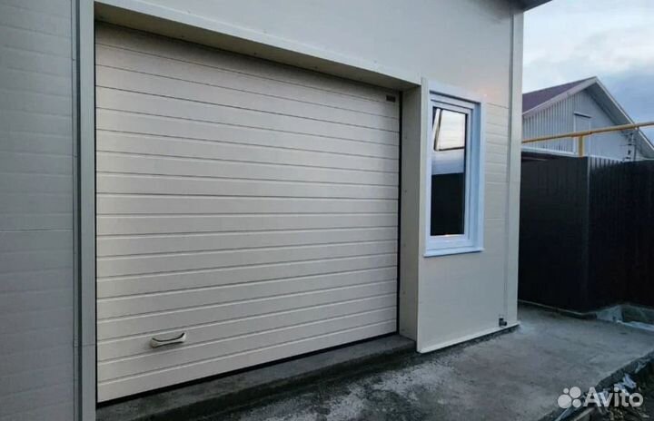 Секционные ворота фирм. Alutech с установкой