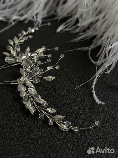 Украшение для волос, ручная работа