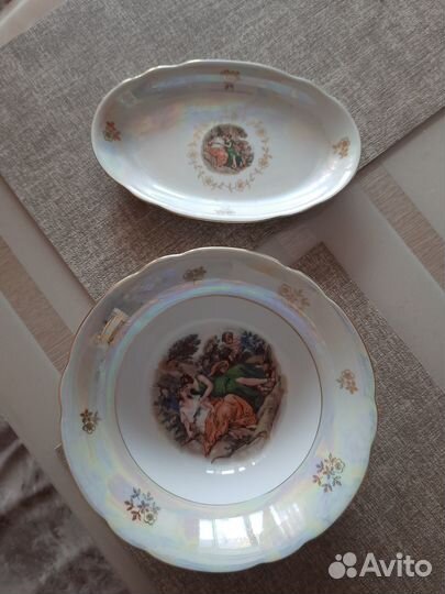 Тарелки сервиза Мадонна