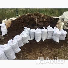 Навоз Конский Коровий Чернозем Плод Земля Торф