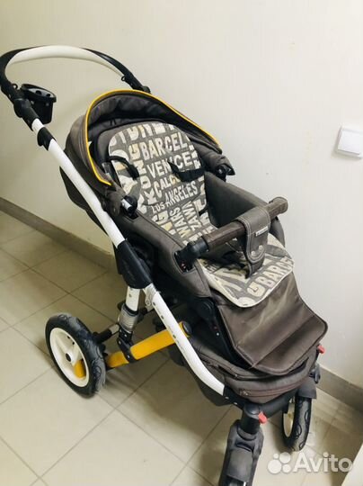 Коляска 2 в 1 Adamex city