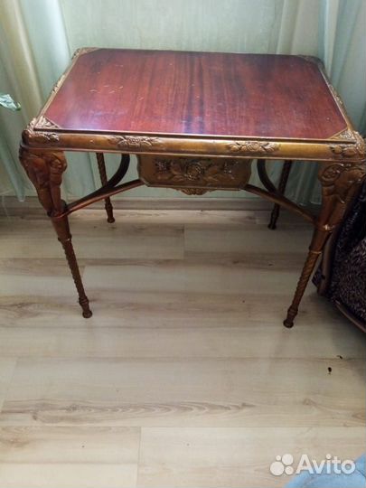 Журнальный столик бу СССР литье Слоны