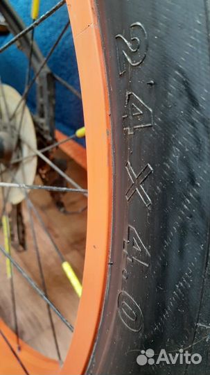 Велосипед фетбайк. Stels navigator 24