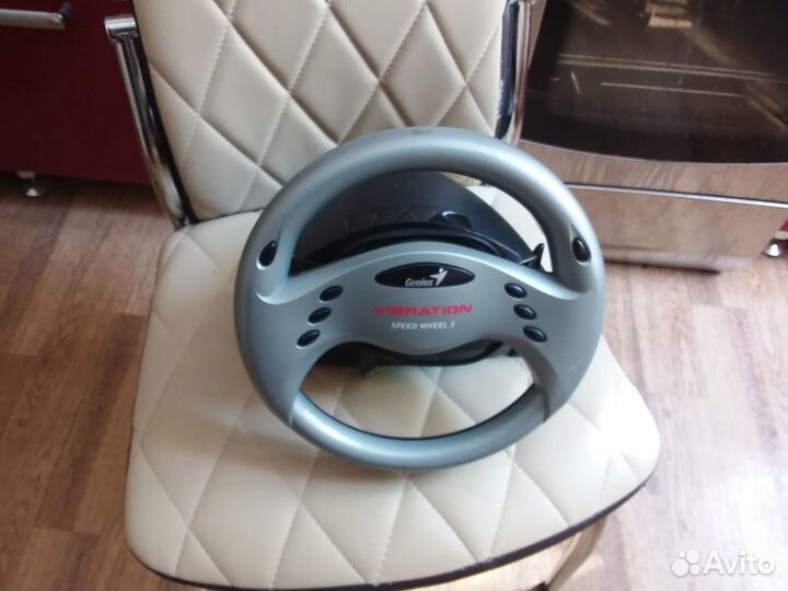 Игровой руль genius speed wheel 3