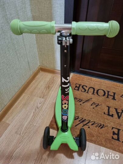 Самокат детский трехколесный бу