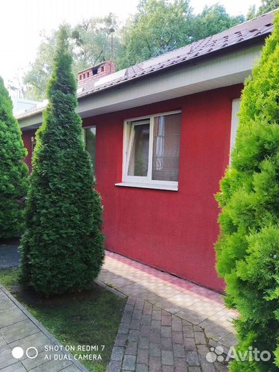 Баня на дровах с бассейном