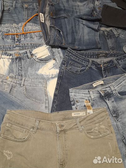 Джинсовая одежда на поделки